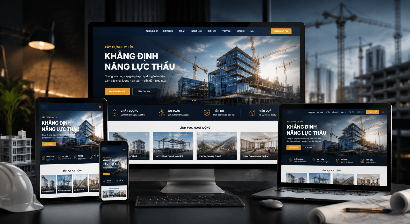 Dịch vụ thiết kế website xây dựng chuyên nghiệp chuẩn SEO