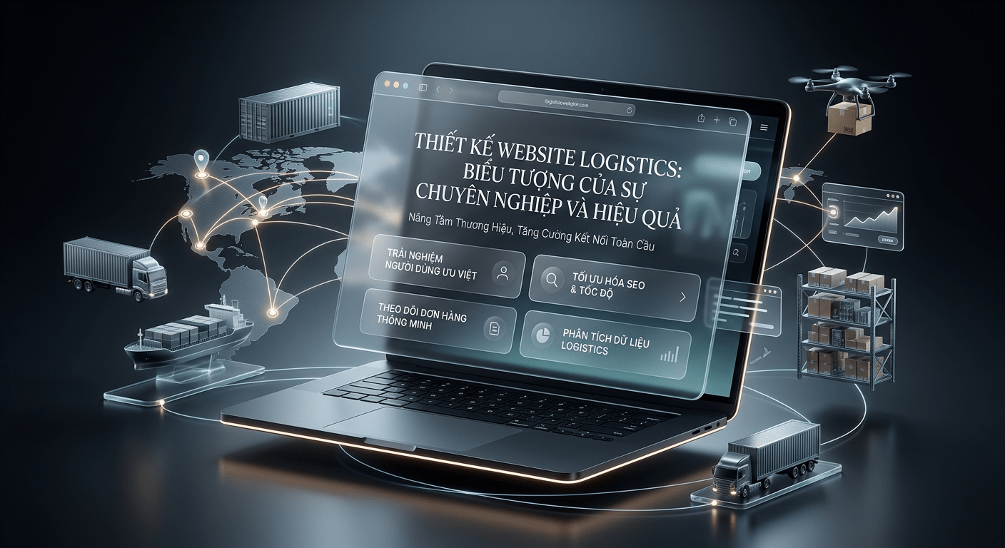 Thiết Kế Website Logistics chuyên nghiệp