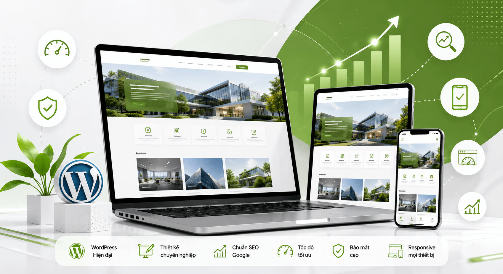 Thiết Kế Website WordPress Chuyên Nghiệp, Chuẩn SEO