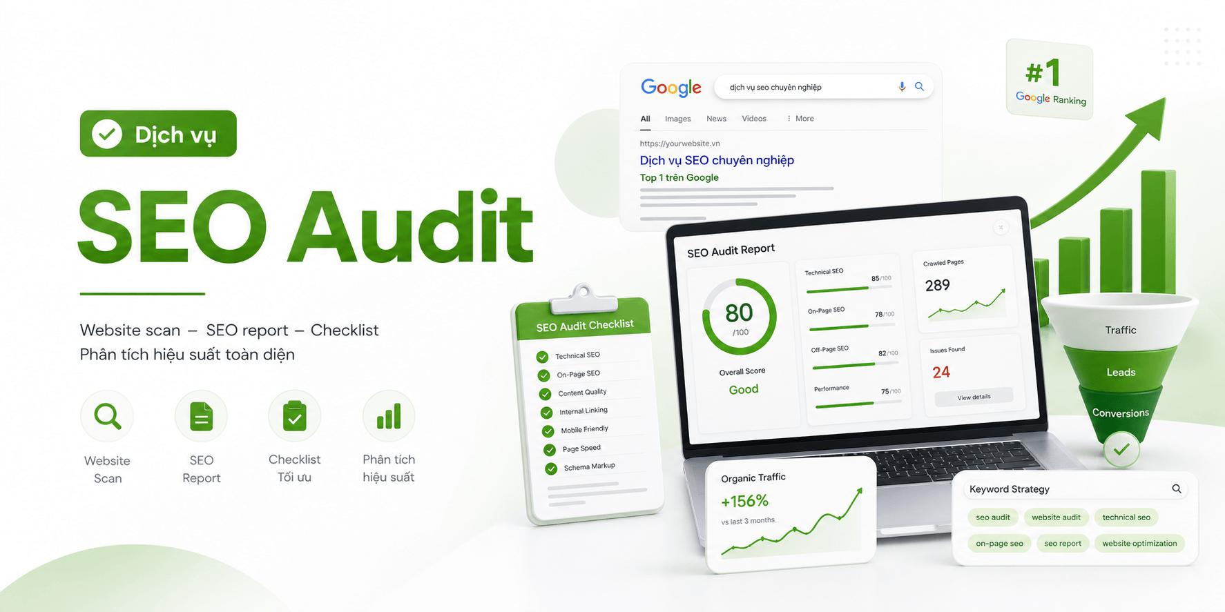 Dịch Vụ SEO Audit Tổng Thể